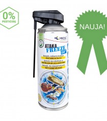 ATAKA FREEZE -50 °C šalčio aerozolis vabzdžių naikinimui, 400 ml